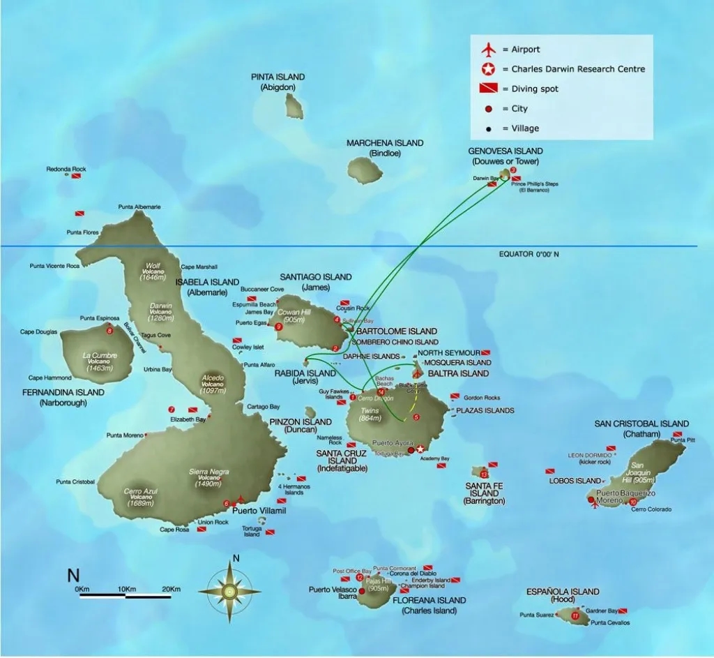 Gdzie leżą wyspy Galapagos? Odkryj ich niezwykłą lokalizację